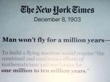 از زمانی که نیویورک تایمز گفت «انسان هرگز نخواهد پرید»، تنها ۹ روز تا اولین پرواز گذشت!