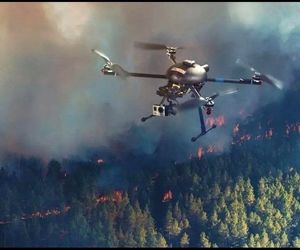 پهپادهای آمازون آتش سوزی جنگل‌ها را کنترل می‌کنند 