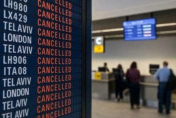 لغو پروازهای
 چند شرکت بزرگ هواپیمایی به تل‌آویو
