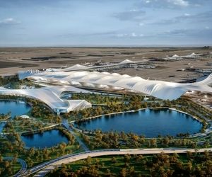 طراحی جدید و پایدار فرودگاه بین‌المللی آل مکتوم در دبی