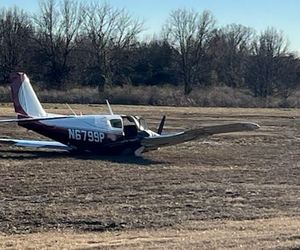 لحظاتی هولناک از سقوط هواپیما در بنتونویل