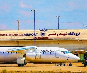 پروازهای مراغه – تهران با زمان‌بندی منظم انجام می‌شود