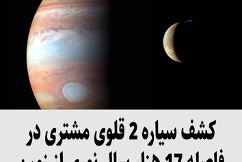کشف سیاره 2 قلوی مشتری در فاصله 17 هزار سال نوری از زمین