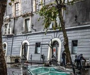 طوفان یک هواپیمای کوچک در ایتالیا را ناپدید کرد