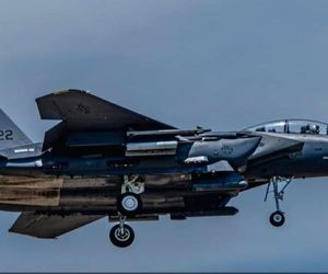 آزمایش راکت‌های هدایت‌شونده با لیزر APKWS توسط جنگنده‌های F-15E 