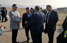 برگزاری رزمایش پدافند زیستی فرودگاه بین المللی شهید مدنی تبریز