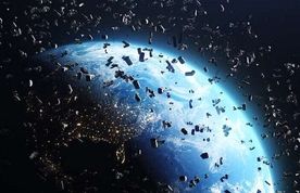 هشدار جدید FAA درباره افزایش برخورد زباله‌های فضایی با هواپیماهای تجاری