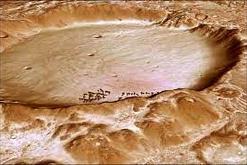 دانشمندان نمی‌دانند چه‌چیزی در گودال‌های مریخ وجود دارد