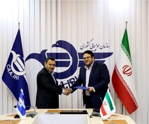 امضاء تفاهم نامه همکاری بین وزارت دفاع و سازمان هواپیمایی کشوری