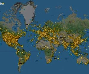 امروز در ساعت ۷ بعد از ظهر تعداد ۷۱۵۰ پرواز توسط فلایت رادار ردیابی شده که در حال پرواز بودند