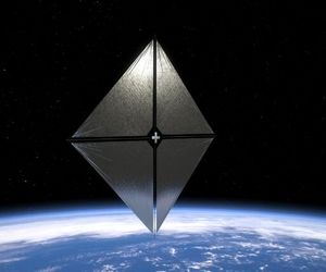 بادبان ناسا بر فراز زمین برافراشته می‌شود!